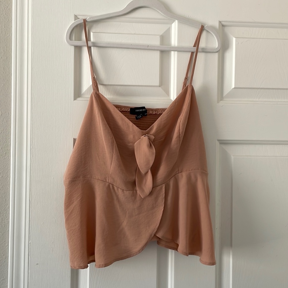 Pink Crop Top